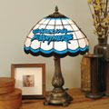 Carolina Panthers NFL Stained Glass Tiffany Table Lamp