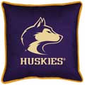 Washington Huskies Side Lines Toss Pillow