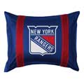 New York Rangers Side Lines Pillow Sham