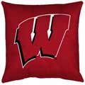 Wisconsin Badgers Locker Room Toss Pillow