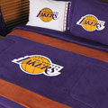 Los Angeles Lakers NBA Microsuede Comforter / Sheet Set