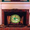 Green Bay Packers NFL Stained Glass Fireplace Screen