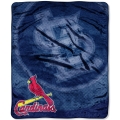 St. Louis Cardinals MLB "Retro" Royal Plush Raschel Blanket 50" x 60"