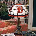 Detroit Tigers MLB Stained Glass Table Lamp