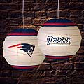 New England Patriots NFL Rice Paper Lamp