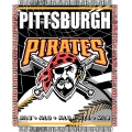 Pittsburgh Pirates MLB 48"x 60" Triple Woven Jacquard Throw