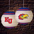 Kansas Jayhawks NCAA Rice Paper Lamp