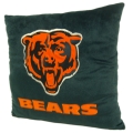 Chicago Bears NFL 16" Embroidered Plush Pillow with Applique