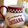 Indiana Hoosiers NCAA College 14" Gameday Ceramic Chip and Dip Platter