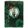 Boston Celtics   NBA "Tie Dye" 60" x 80" Super Plush Throw