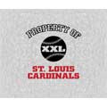 St. Louis Cardinals 58" x 48" "Property Of" Blanket / Throw