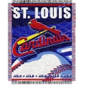 St. Louis Cardinals MLB 48"x 60" Triple Woven Jacquard Throw