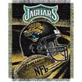 Jacksonville Jaguars "Spiral" 48" x 60" Woven Jacquard Throw