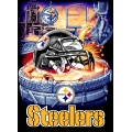 Pittsburgh Steelers NFL "Home Field Advantage" 48" x 60" Tapestry Throw