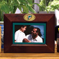 Miami Dolphins NFL 8" x 10" Brown Horizontal Picture Frame