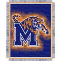 Memphis Tigers "Focus" 48" x 60" Woven Jacquard Throw