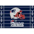 New England Patriots 39" x 59" Tufted Acrylic Rug