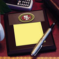 San Francisco 49ers NFL Memo Pad Holder