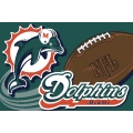 Miami Dolphins NFL 20" x 30" Tufted Rug
