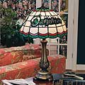 Miami Dolphins NFL Stained Glass Table Lamp