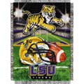 Louisiana State Tigers "Home Field" 48" x 60" Woven Tapestry Throw