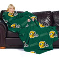 NFL Green Bay Packers Comfy Throw Blanket with Sleeves