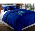 Detroit Lions NFL Twin/Full Chenille Embroidered Comforter Set 64" x 86" with 2 Shams 24" x 30"