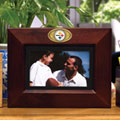 Pittsburgh Steelers NFL 8" x 10" Brown Horizontal Picture Frame