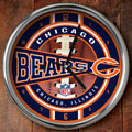 Chicago Bears NFL 12" Chrome Wall Clock