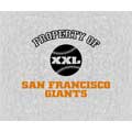 San Francisco Giants 58" x 48" "Property Of" Blanket / Throw