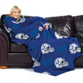 NFL Indianapolis Colts Comfy Throw Blanket with Sleeves