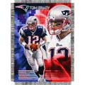 Tom Brady 48" x 60" Woven Tapestry Throw