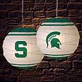 Michigan State Spartans NCAA Rice Paper Lamp