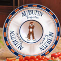 Auburn Tigers NCAA College 14" Ceramic Chip and Dip Tray