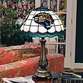 Jacksonville Jaguars NFL Stained Glass Table Lamp