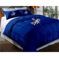 Los Angeles Dodgers MLB Twin Chenille Embroidered Comforter Set with 2 Shams 64" x 86"