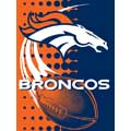 Denver Broncos Diamondplate" 60" x 80" Super Plush Throw