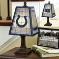 Indianapolis Colts NFL Art Glass Table Lamp