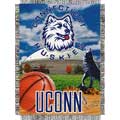 Connecticut Huskies "Home Field" 48" x 60" Woven Tapestry Throw