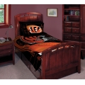 Cincinnati Bengals NFL Twin/Full Comforter Set 63" x 86"