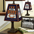 Chicago Bears NFL Art Glass Table Lamp