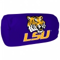 Louisiana State University LSU Tigers NCAA College 14" x 8" Beaded Spandex Bolster Pillow