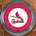 St. Louis Cardinals MLB 15" Neon Wall Clock