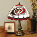 Carolina Hurricanes NHL Stained Glass Tiffany Table Lamp