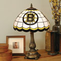 Boston Bruins NHL Stained Glass Tiffany Table Lamp