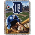 Detroit Tigers MLB "Home Field Advantage" 48" x 60" Tapestry Throw