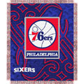 Philadelphia 76ers 48" x 60" Woven Jacquard Throw