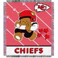 Kansas City Chiefs "Baby" 36" x 46" Woven Jacquard Throw