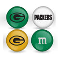 Green Bay Packers Custom Printed NFL M&M's With Team Logo