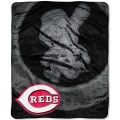Cincinnati Reds MLB "Retro" Royal Plush Raschel Blanket 50" x 60"